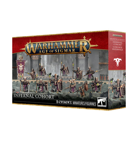 GW Age of Sigmar Helsmiths of Hashut Infernal Cohort
