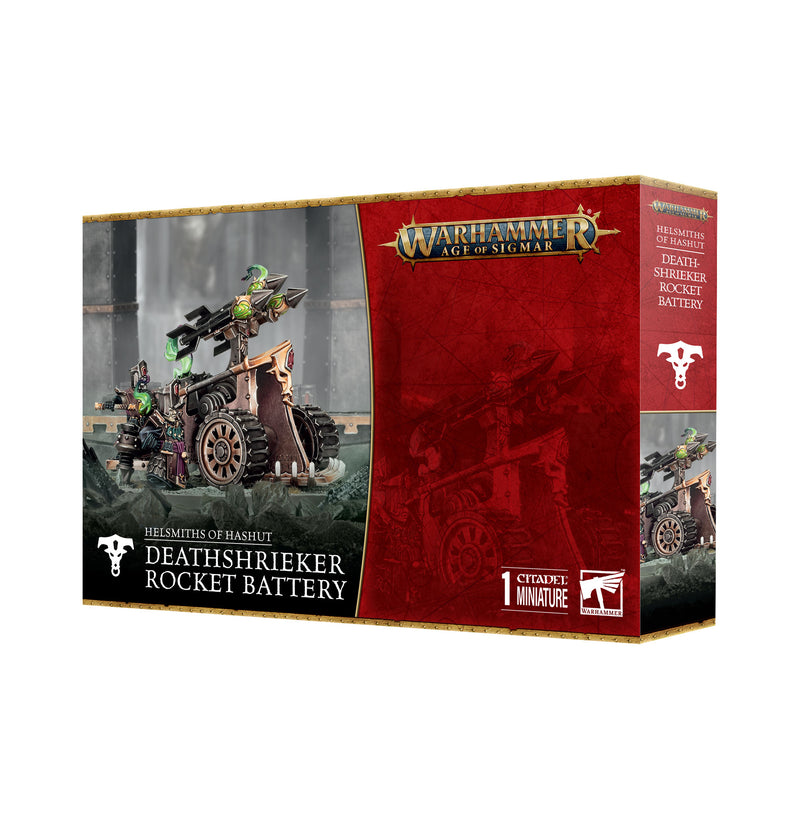 *Pre-Order* GW Age of Sigmar Helsmiths of Hashut Deathshrieker Rocket Battery / Tormentor Bombard *Releases Saturday, November 1st*