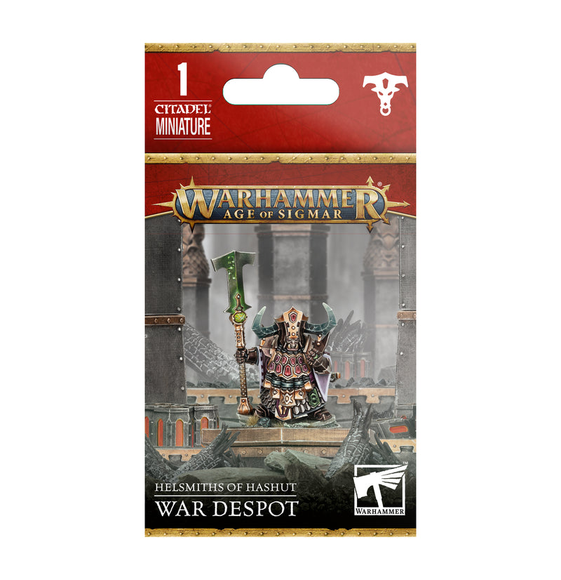 *Pre-Order* GW Age of Sigmar Helsmiths of Hashut War Despot *Releases Saturday, November 1st*