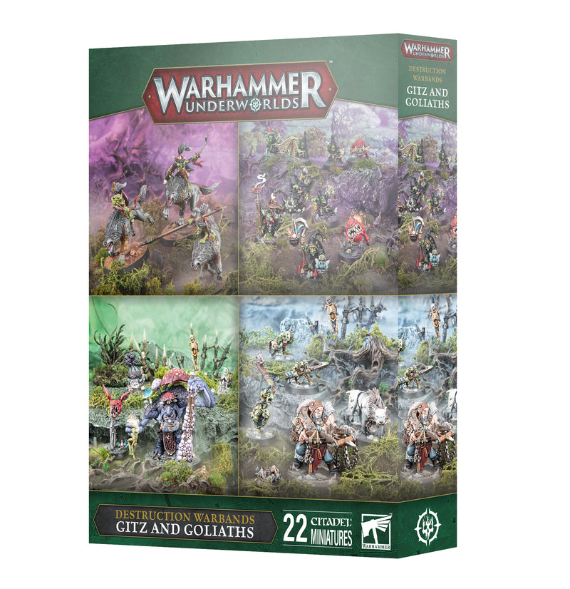 *Pre-Order* GW Warhammer Underworlds Gitz and Goliaths *Releases Saturday, October 18th*