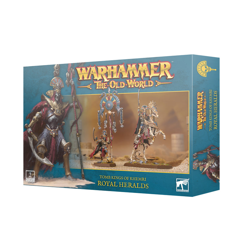 *Pre-Order* GW Warhammer The Old World Tomb Kings of Khemri Royal Heralds *Releases Saturday, October 18th*