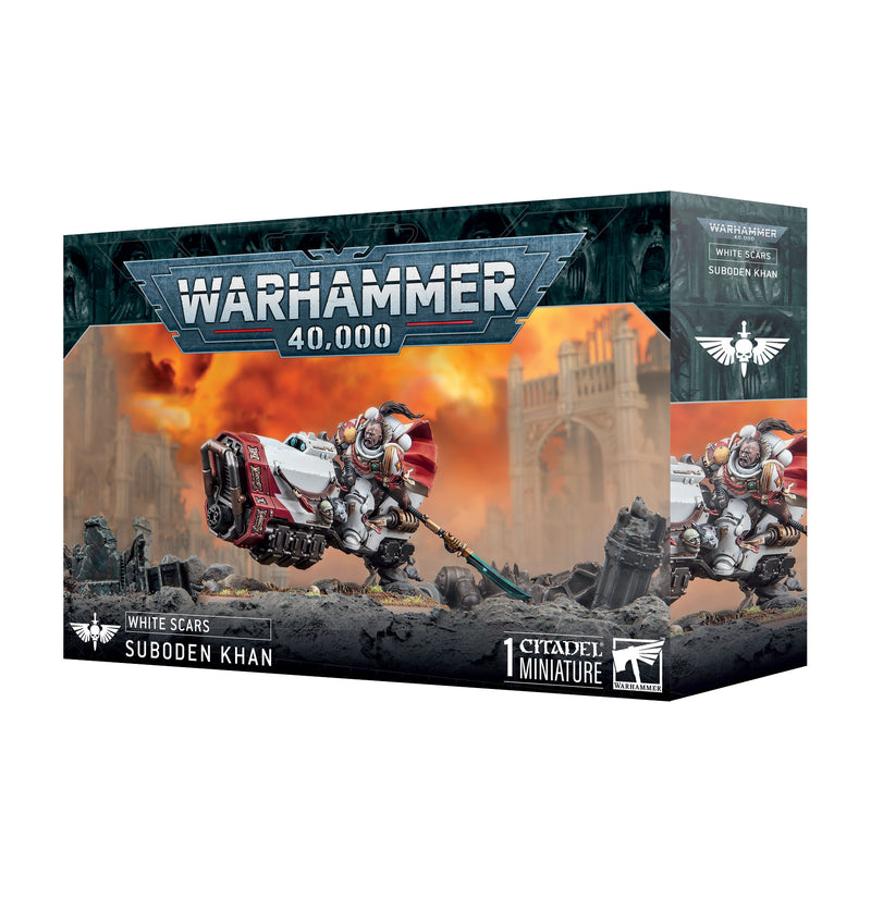 *Pre-Order* GW Warhammer 40K White Scars Suboden Khan *Releases Saturday, December 6th*