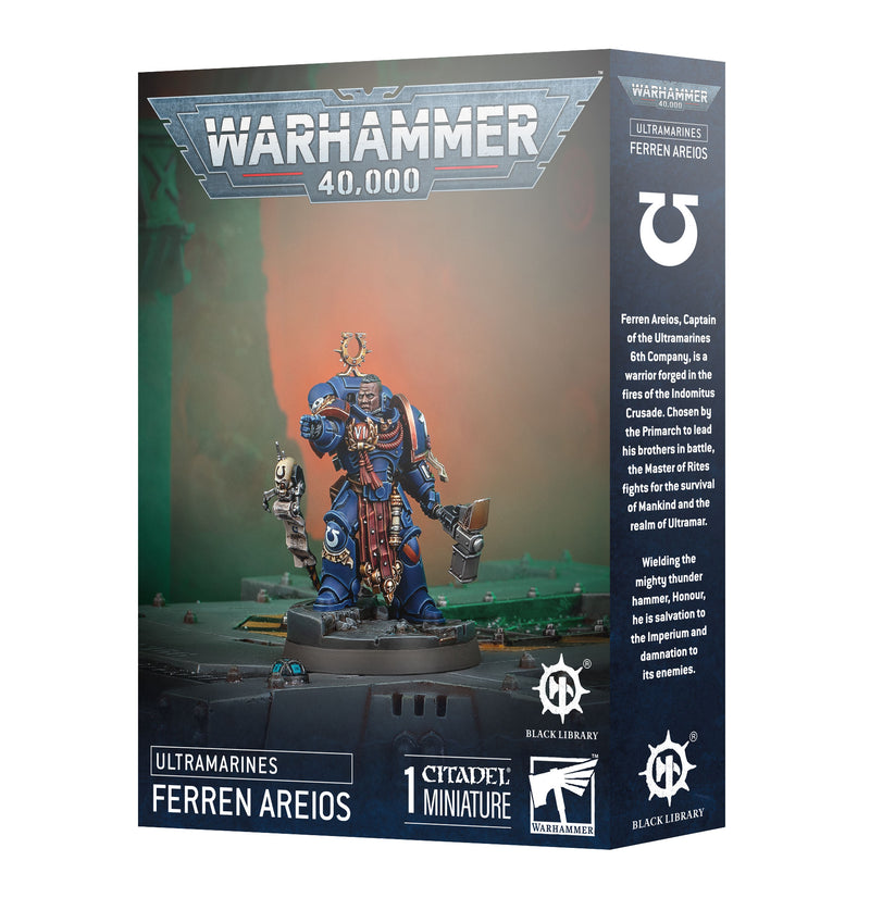 *Pre-Order* GW Warhammer 40K Ultramarines Ferren Areios *Releases Saturday, December 6th*