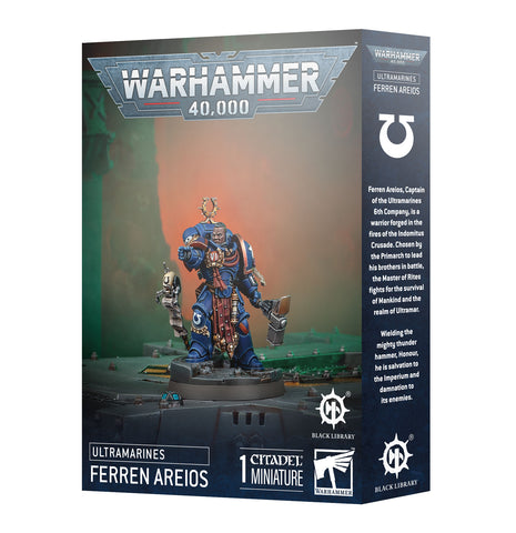*Pre-Order* GW Warhammer 40K Ultramarines Ferren Areios *Releases Saturday, December 6th*