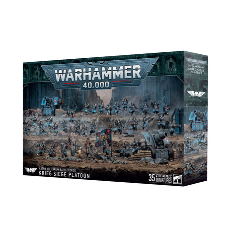 *Pre-Order* GW Warhammer 40K Astra Militarum Krieg Seige Platoon Battleforce *Releases Friday, November 28th*