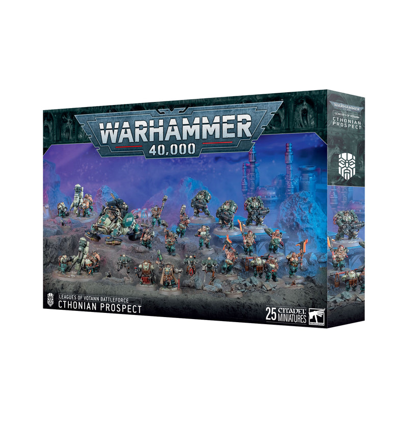*Pre-Order* GW Warhammer 40K Leagues of Votann Cthonian Prospect Battleforce *Releases Friday, November 28th*