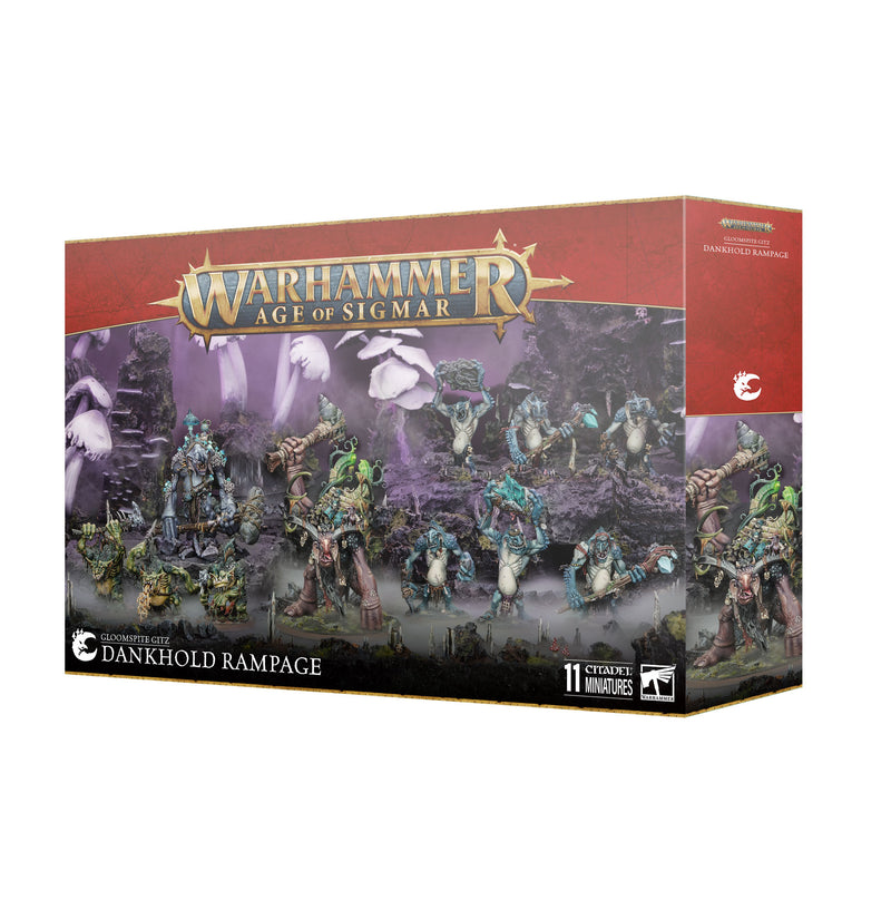 *Pre-Order* GW Age of Sigmar Gloomspite Gitz Dankhold Rampage Battleforce *Releases Friday, November 28th*