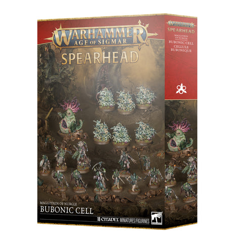 *Pre-Order* GW Age of Sigmar Maggotkin of Nurgle Spearhead Bubonic Cell *Releases Saturday, January 17th*