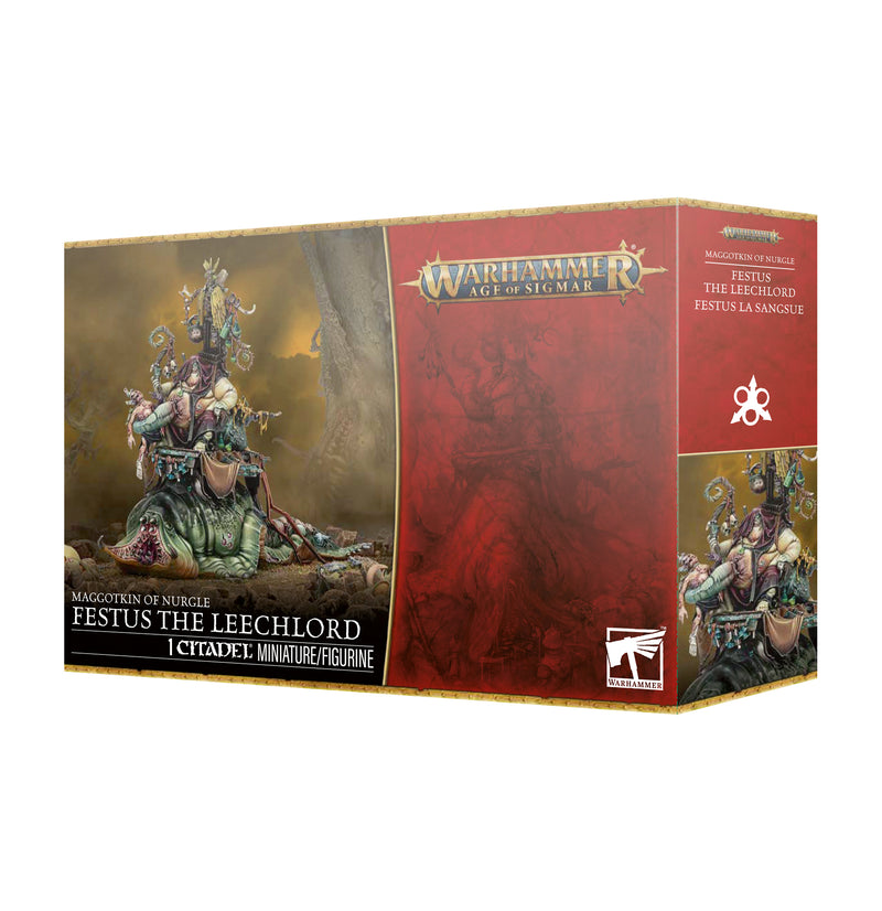 *Pre-Order* GW Age of Sigmar Maggotkin of Nurgle Festus The Leechlord *Releases Saturday, January 17th*