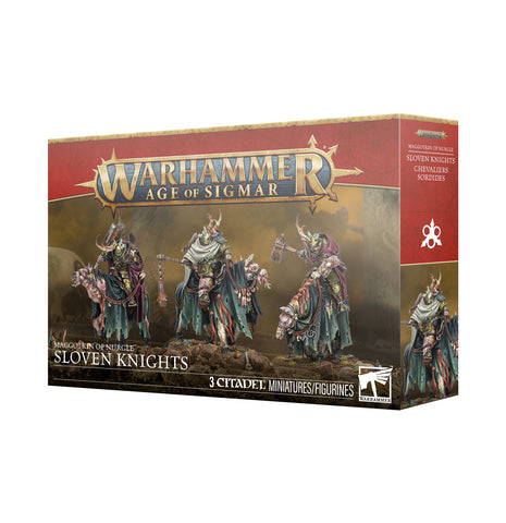 *Pre-Order* GW Age of Sigmar Maggotkin of Nurgle Sloven Knights *Releases Saturday, January 17th*