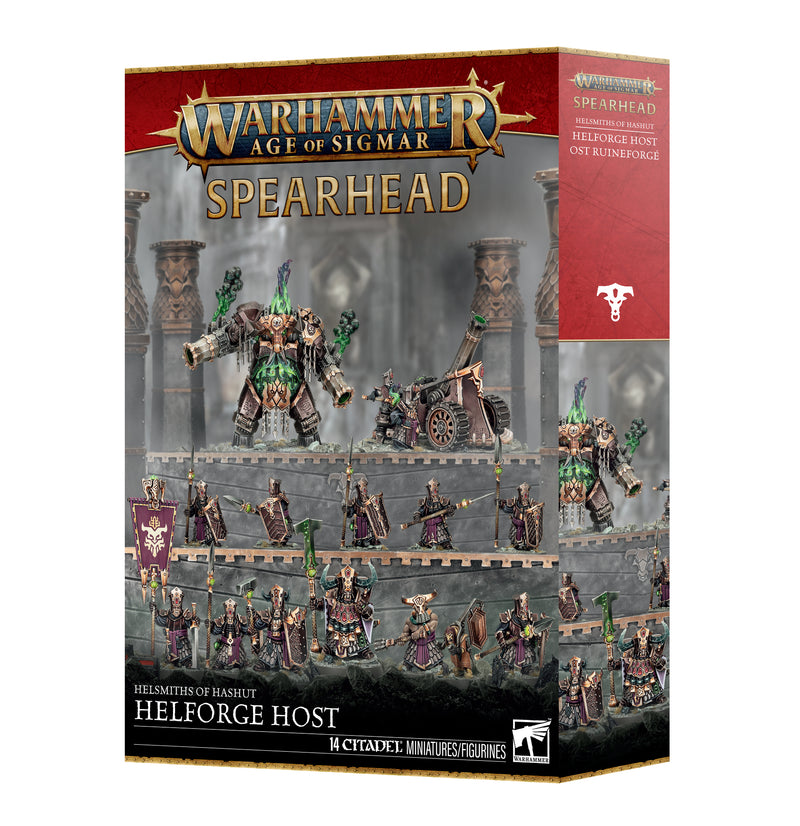 *Pre-Order* GW Age of Sigmar Helsmiths of Hashut Spearhead Helforged Host *Releases Saturday, January 17th*