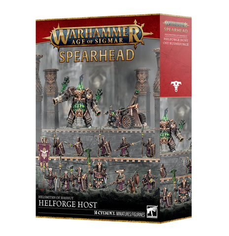 *Pre-Order* GW Age of Sigmar Helsmiths of Hashut Spearhead Helforged Host *Releases Saturday, January 17th*
