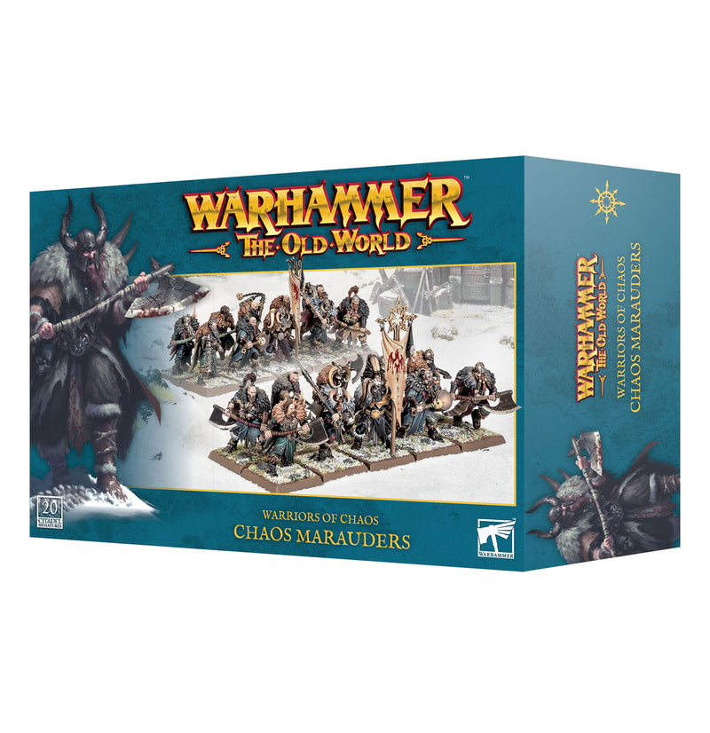 GW Warhammer The Old World Warriors of Chaos Chaos Marauders