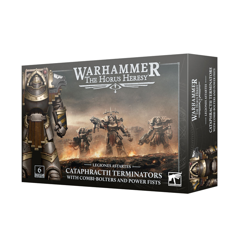 GW Warhammer Horus Heresy Legiones Astartes Cataphractii Terminators w/ Power Fists