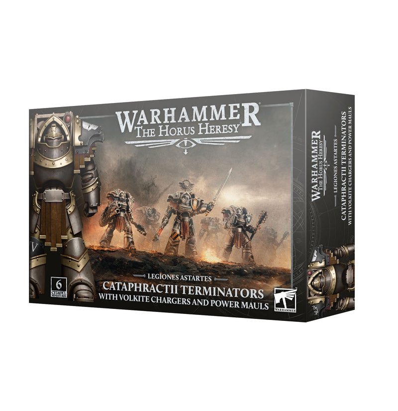 GW Warhammer Horus Heresy Legiones Astartes Cataphractii Terminators w/ Power Mauls