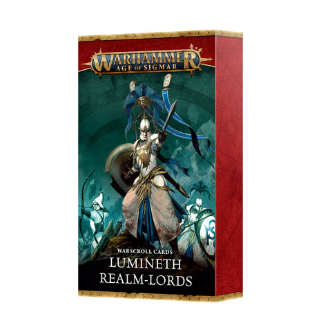 GW Age of Sigmar Lumineth Realm-Lords Warscroll Cards