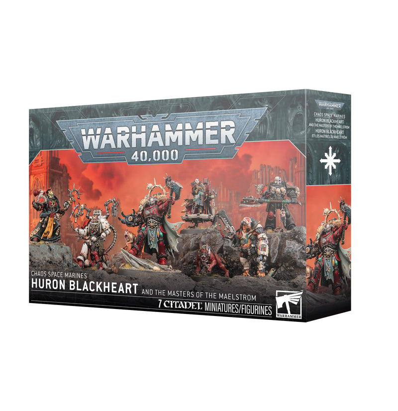 *Pre-Order* GW Warhammer 40K Chaos Space Marines Huron Blackheart and the Masters of the Maelstrom *Releases Saturday, February 28th*
