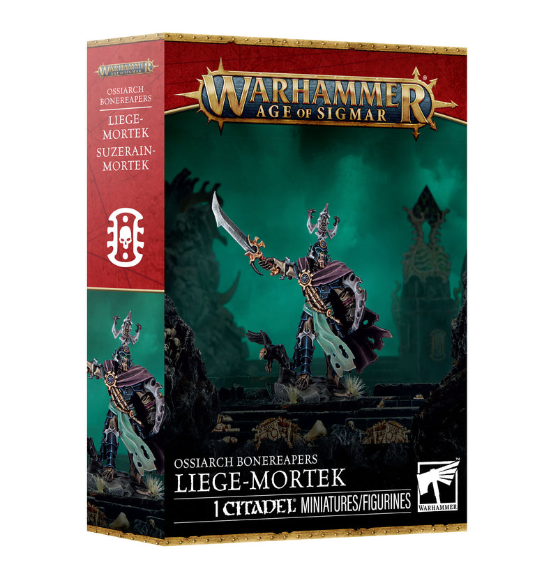 *Pre-Order* GW Age of Sigmar Ossiarch Bonereapers Liege-Mortek *Releases Saturday, March 7th*