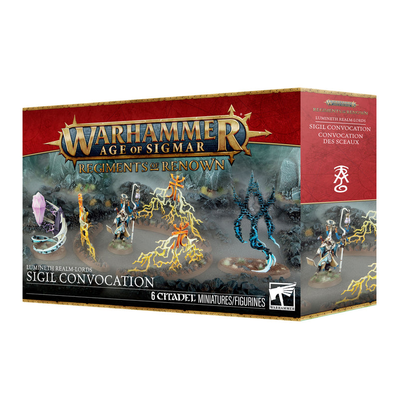 GW Age of Sigmar Lumineth Realm-Lords Regiments of Renown Sigil Convocation