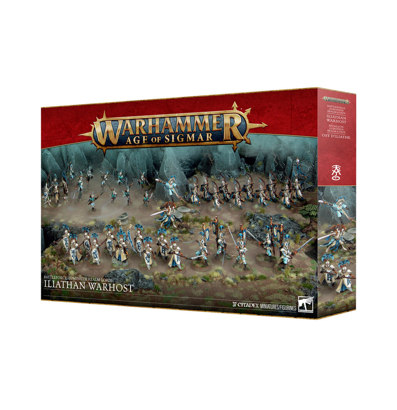 GW Age of Sigmar Lumineth Realm-Lords Battleforce Iliathan Warhost