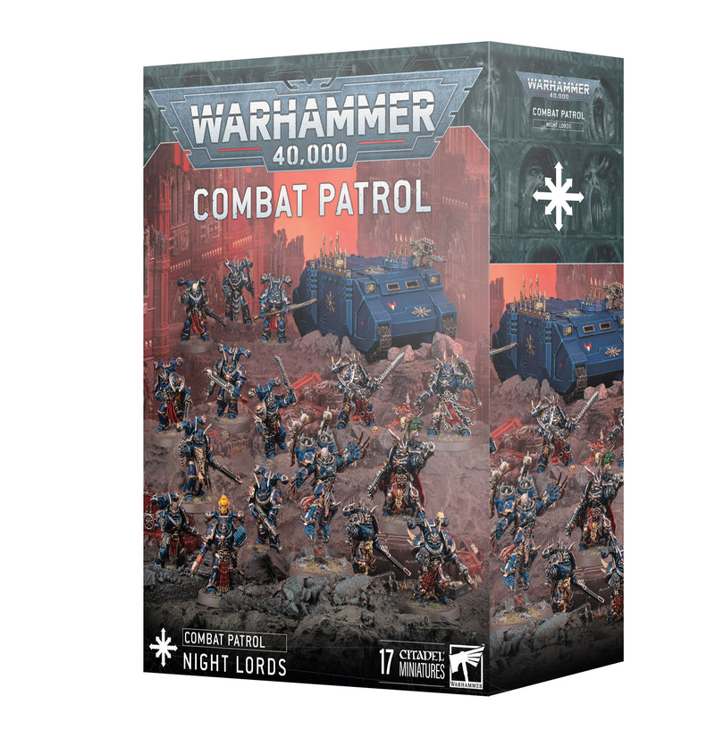 GW Warhammer 40K Chaos Space Marines Combat Patrol: Night Lords