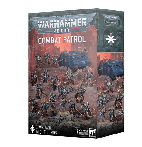 GW Warhammer 40K Chaos Space Marines Combat Patrol: Night Lords
