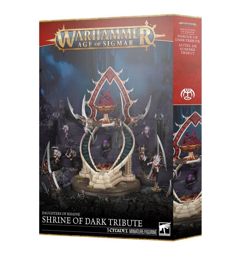 GW Age of Sigmar Daughters Of Khaine Shrine of Dark Tribute