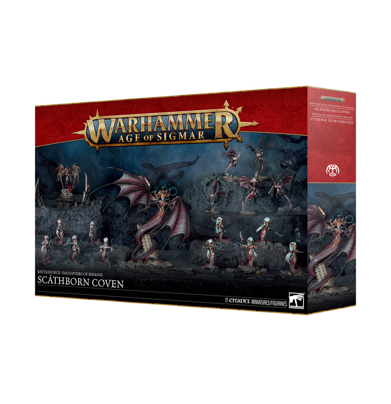 GW Age of Sigmar Daughters Of Khaine Battleforce Scathborn Coven