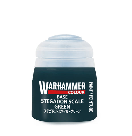 GW Warhammer Paint Base Stegadon Scale Green