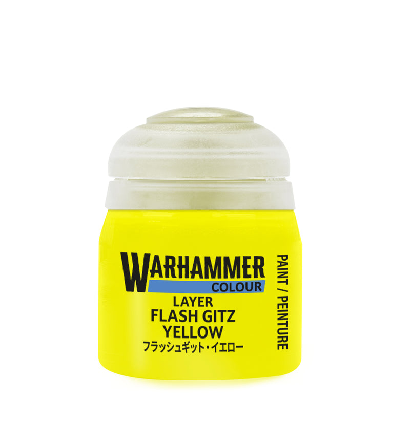 GW Warhammer Paint Layer Flash Gitz Yellow