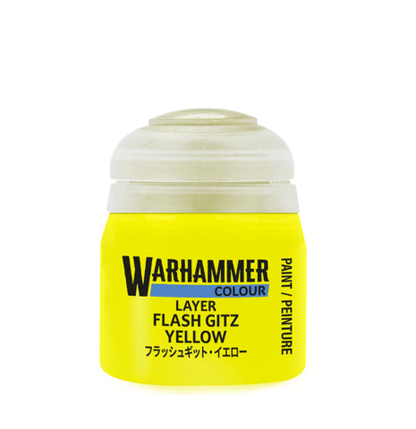 GW Warhammer Paint Layer Flash Gitz Yellow