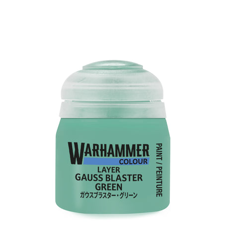 GW Warhammer Paint Layer Gauss Blaster Green