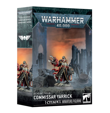 *Pre-Order* GW Warhammer 40K Astra Militarum Commissar Yarrick *Releases Saturday, May 9th*