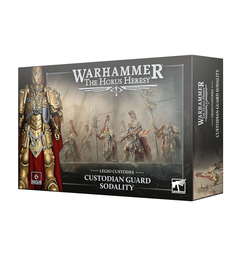 GW Warhammer Horus Heresy Legio Custodes Custodian Guard Sodality