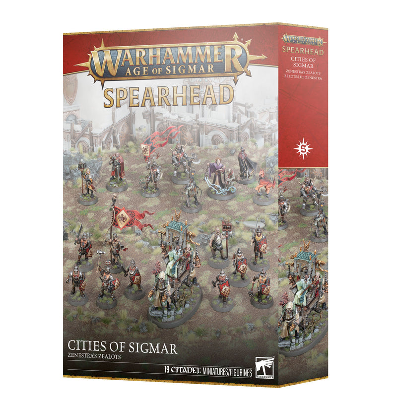 *Pre-Order* GW Age of Sigmar Cities of Sigmar Spearhead: Zenestra’s Zealots *Releases Saturday, May 30th*