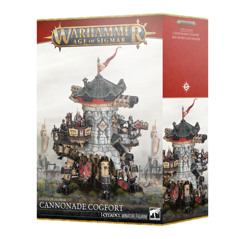 *Pre-Order* GW Age of Sigmar Cities of Sigmar Cannonade Cogfort / Conqueror Cogfort  *Releases Saturday, May 30th*