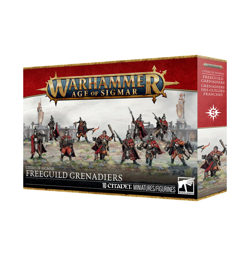 *Pre-Order* GW Age of Sigmar Cities of Sigmar Freeguild Grenadiers *Releases Saturday, May 30th*