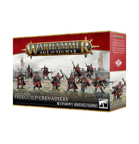 *Pre-Order* GW Age of Sigmar Cities of Sigmar Freeguild Grenadiers *Releases Saturday, May 30th*