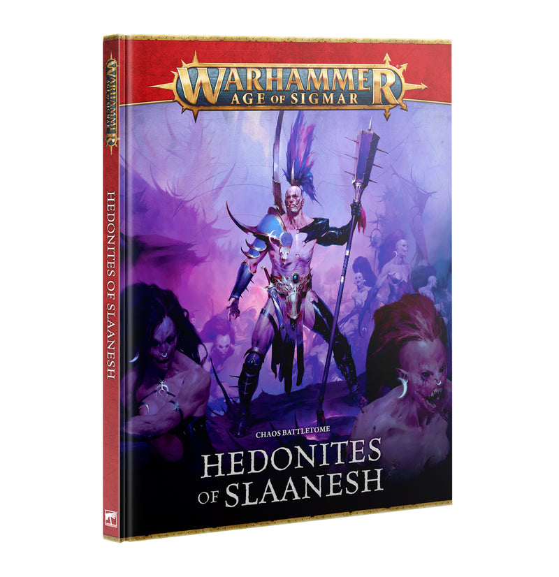 *Pre-Order* GW Age of Sigmar Hedonites Of Slaanesh Battletome (4th Edition) *Releases Saturday, July 4th, 2026*
