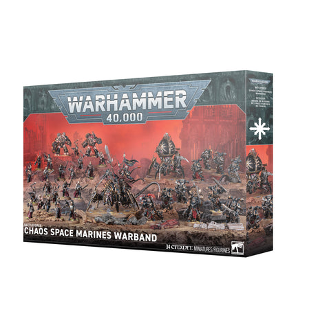 GW Warhammer 40K Chaos Space Marines Battleforce: Chaos Space Marines Warband
