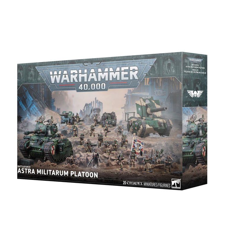 *Pre-Order* GW Warhammer 40K Astra Militarum Battleforce: Astra Militarum Platoon *Releases Saturday, July 11th, 2026*