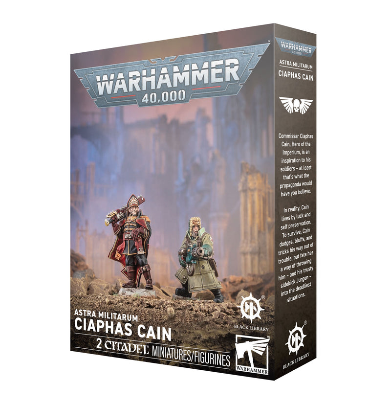 *Pre-Order* GW Warhammer 40K Astra Militarum Ciaphas Cain *Releases Saturday, July 11th, 2026*