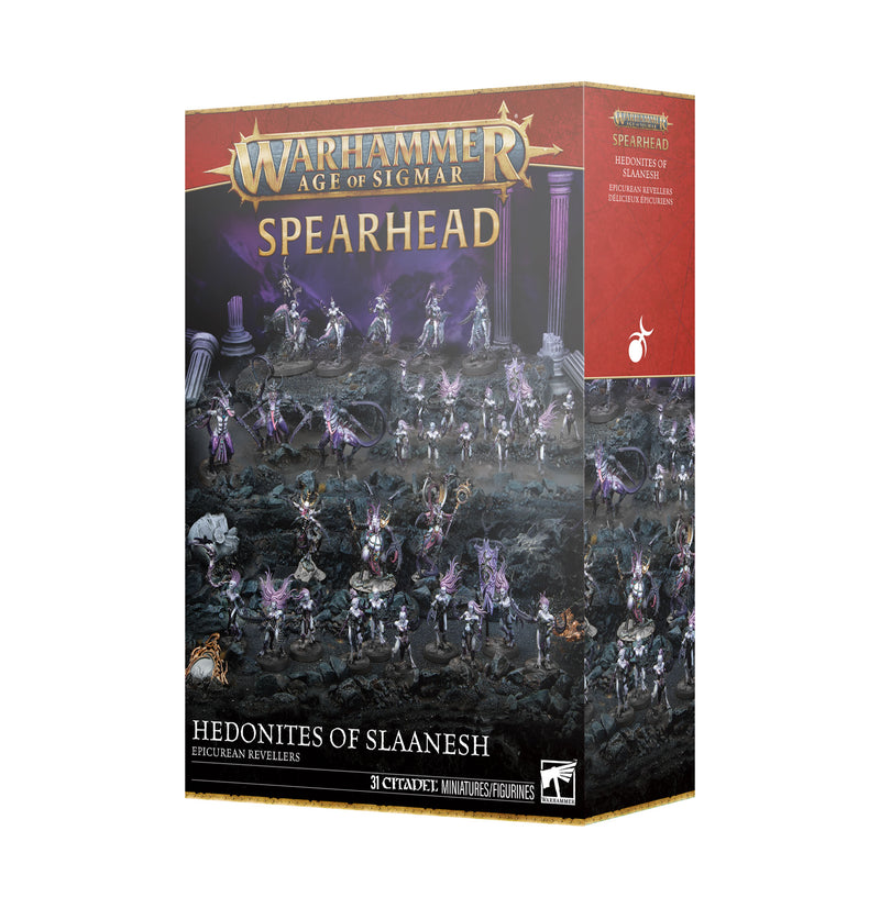 *Pre-Order* GW Age of Sigmar Hedonites Of Slaanesh Spearhead: Epicurean Revellers *Releases Saturday, July 4th, 2026*