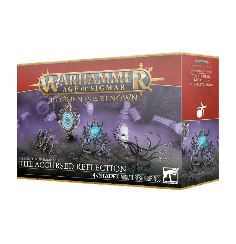 *Pre-Order* GW Age of Sigmar Hedonites Of Slaanesh Regiments of Renown: Accursed Reflection *Releases Saturday, July 4th, 2026*