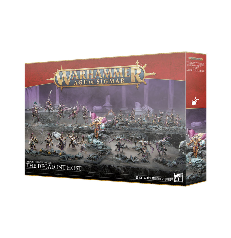 *Pre-Order* GW Age of Sigmar Hedonites Of Slaanesh Battleforce: The Decadent Host *Releases Saturday, July 4th, 2026*