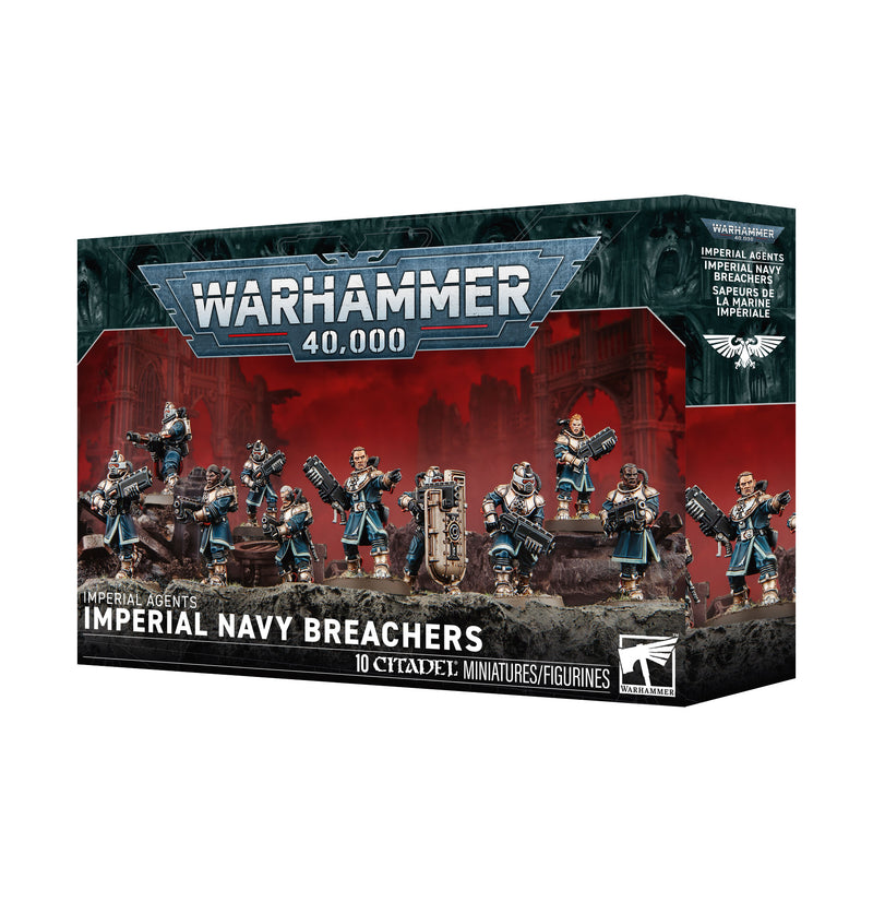 *Pre-Order* GW Warhammer 40K Imperial Agents Imperial Navy Breachers *Releases Saturday, August 8th, 2026*