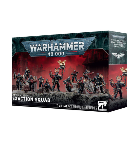 *Pre-Order* GW Warhammer 40K Imperial Agents Exaction Squad *Releases Saturday, August 8th, 2026*