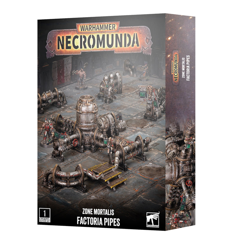 *Pre-Order* GW Necromunda Zone Mortalis Factoria Pipes (New Edition) *Releases Saturday, August 15th, 2026*