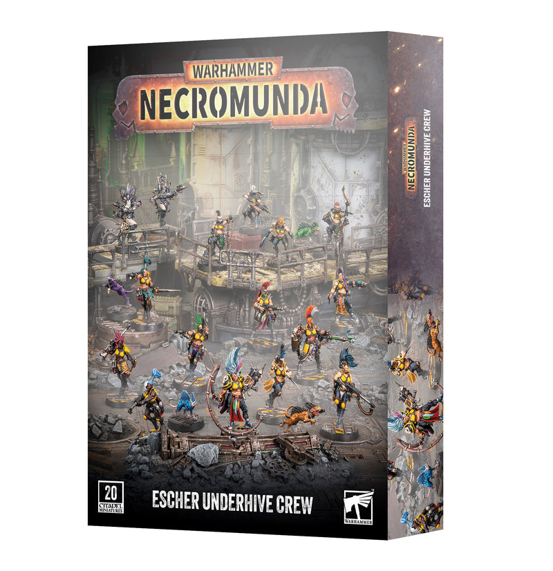 *Pre-Order* GW Necromunda Escher Underhive Crew (New Edition) *Releases Saturday, August 15th, 2026*