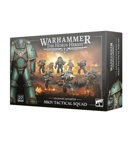 *Pre-Order* GW Warhammer Horus Heresy Legiones Astartes MKIV Tactical Squad *Releases Saturday, August 8th, 2026*